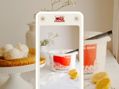 Projet de refonte du site web de la laiterie de Coaticook.