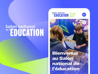 Projet de refonte du site web du Salon national de l'éducation.