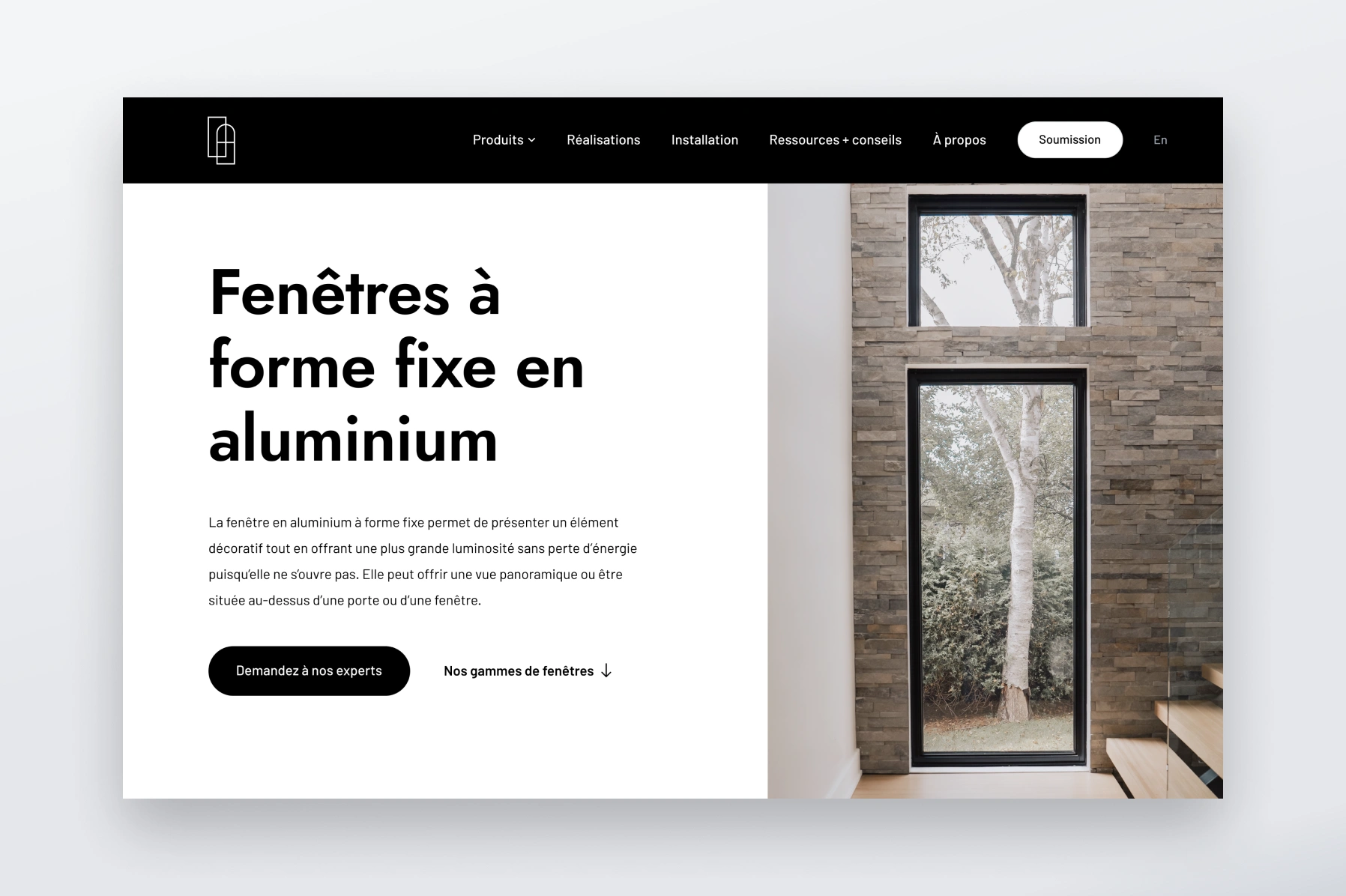 Site web de GIT Portes et fenêtres