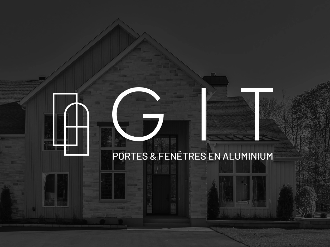Projet de refonte du site web corporatif de GIT Portes et fenêtres en aluminium.